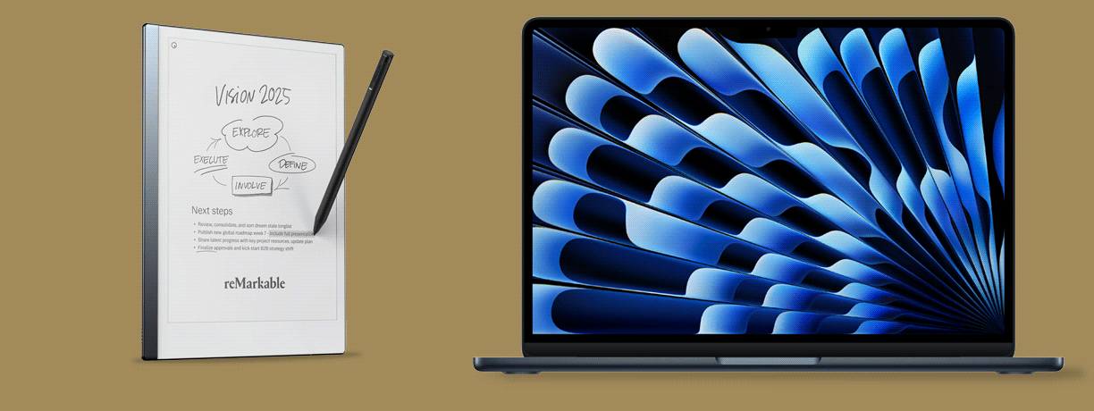 Remarkable + MacBook